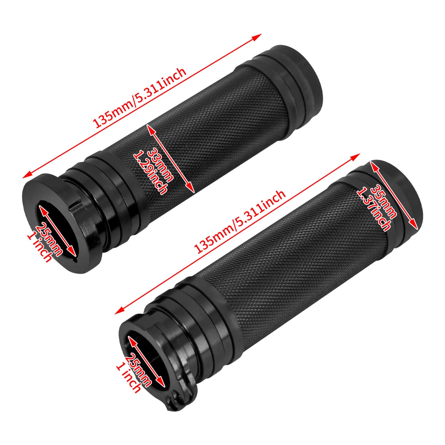 1inch 25mm hand grips for harley motorcycle