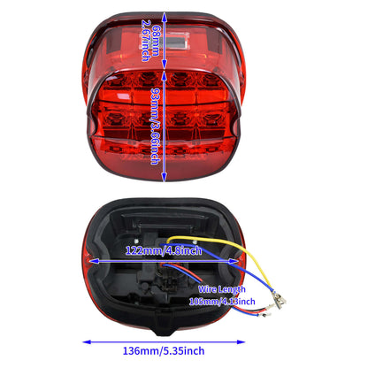 LA006303B Mactions 12 LED turn signal tailight for harley touring sportster
