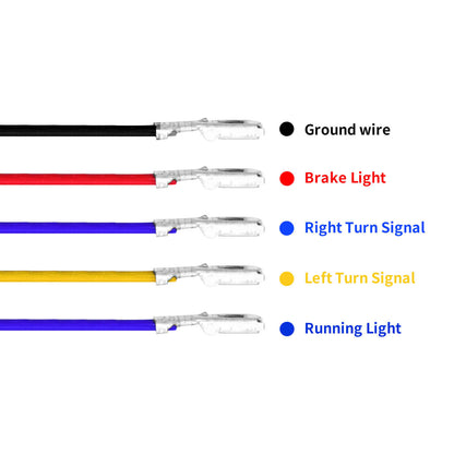 Mactions 12 led Turn signal rear light for harley Dyna LA006303