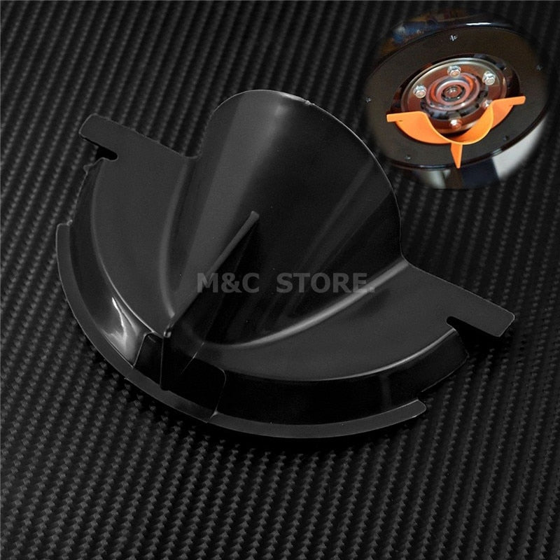 Mactions Motorcycle Primary Oil Fill Funnel Case Oil Change Replacement Fit for Harley Touring Trike Models 2006-2017 Dyna 2007-2018 Softail black
